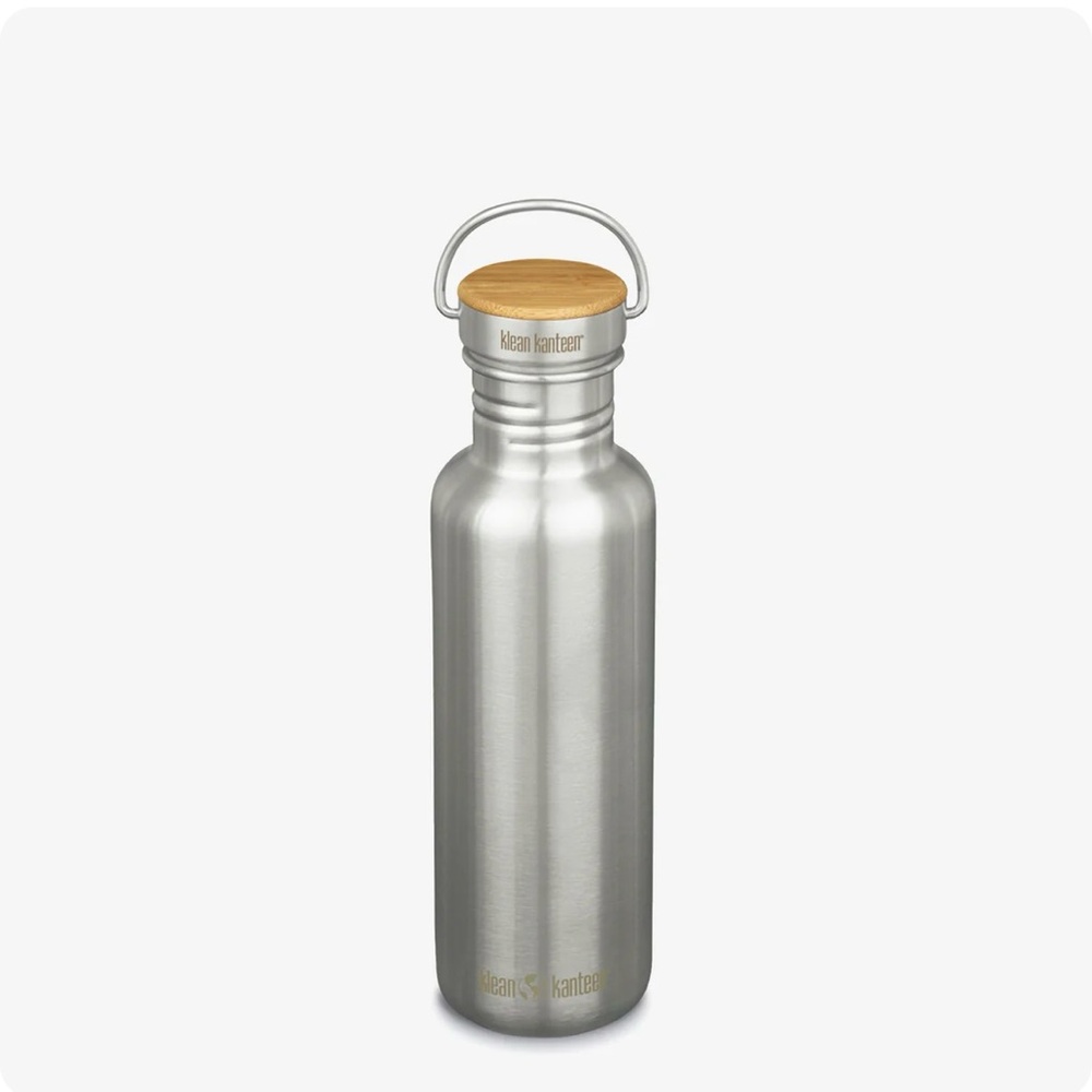 27oz Klean Kanteen Reflect with Bamboo cap